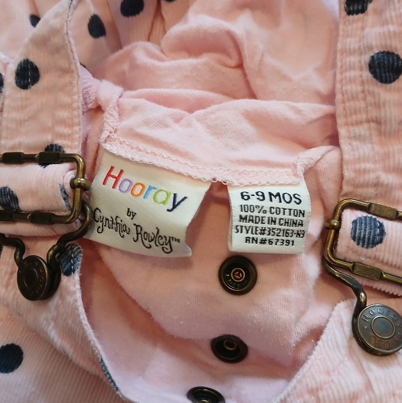 Polka Dot Kids Overalls - Picture 5 of 6